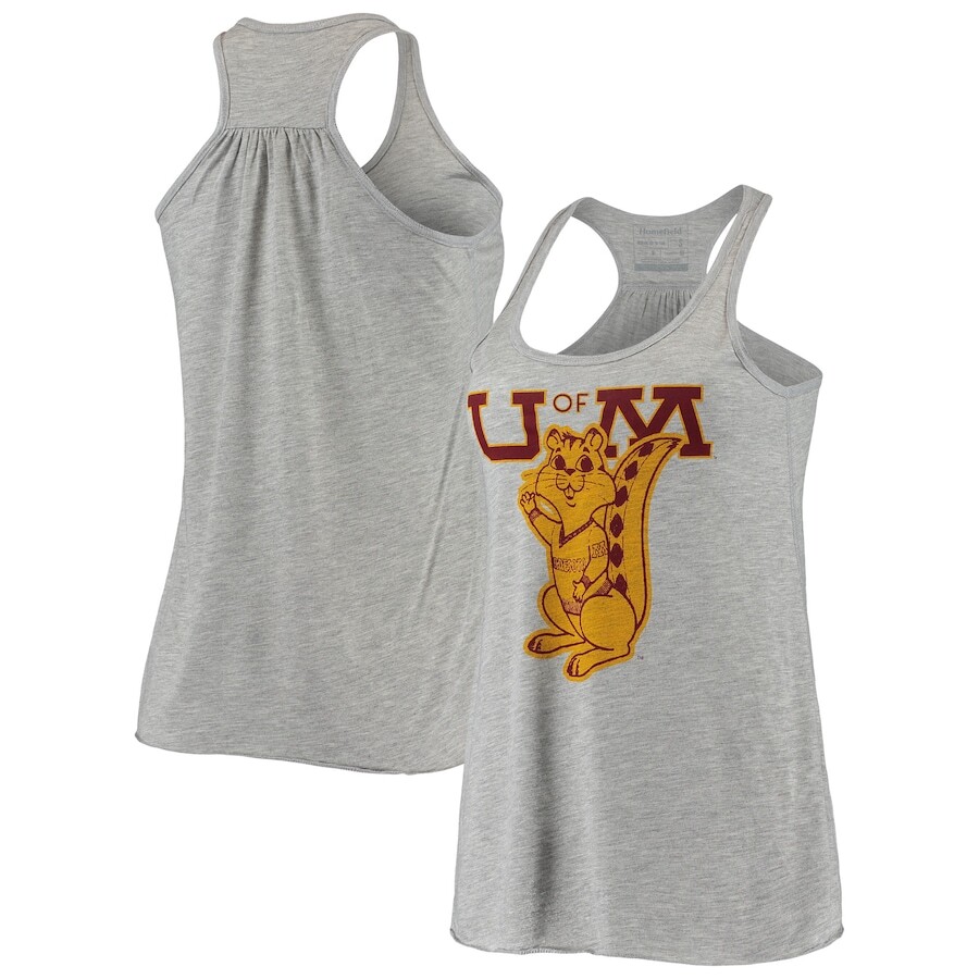 

Топ Homefield Minnesota Golden Gophers, пепельный