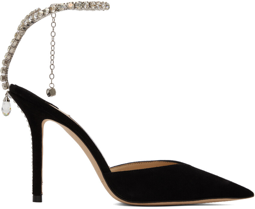 

Черные туфли Saeda 100 Jimmy Choo, Черный