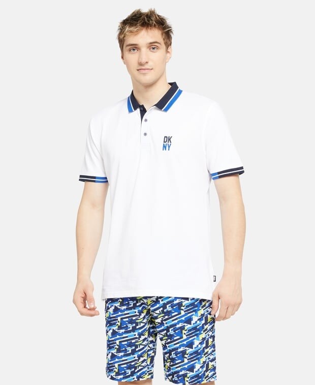 

Функциональная рубашка-поло DKNY, белый