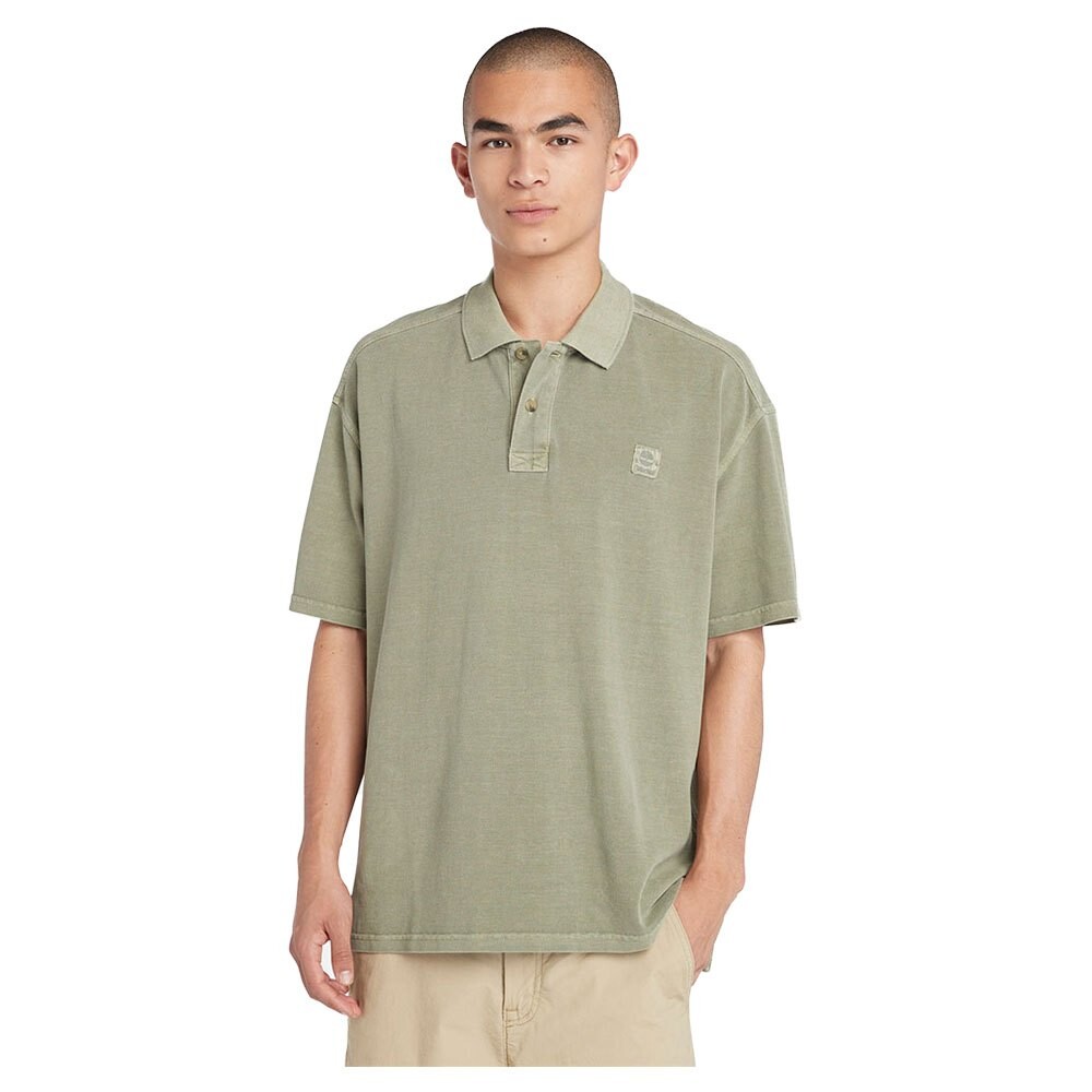 

Поло Timberland Merrymack River Garment Dye, зеленый
