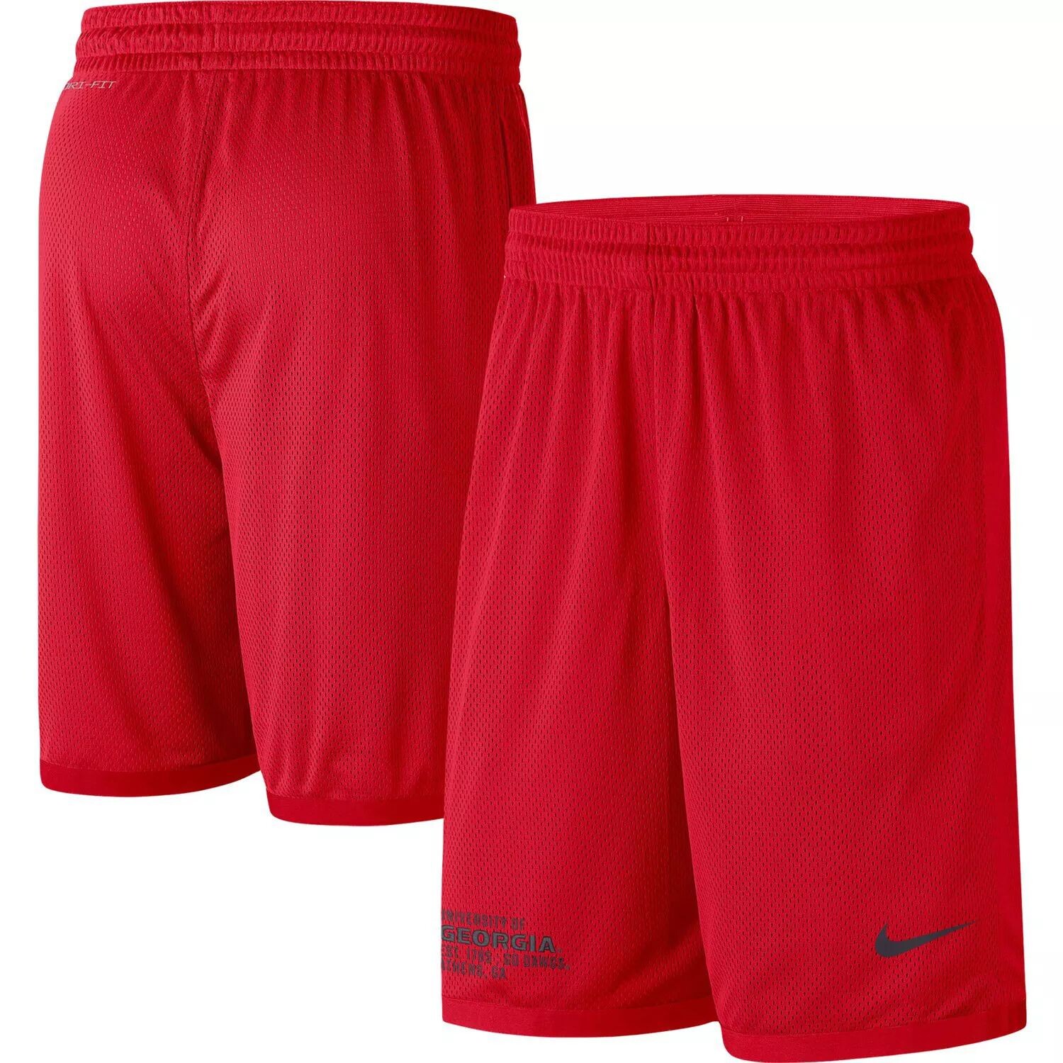 

Мужские шорты из сетки Red Georgia Bulldogs Performance Nike