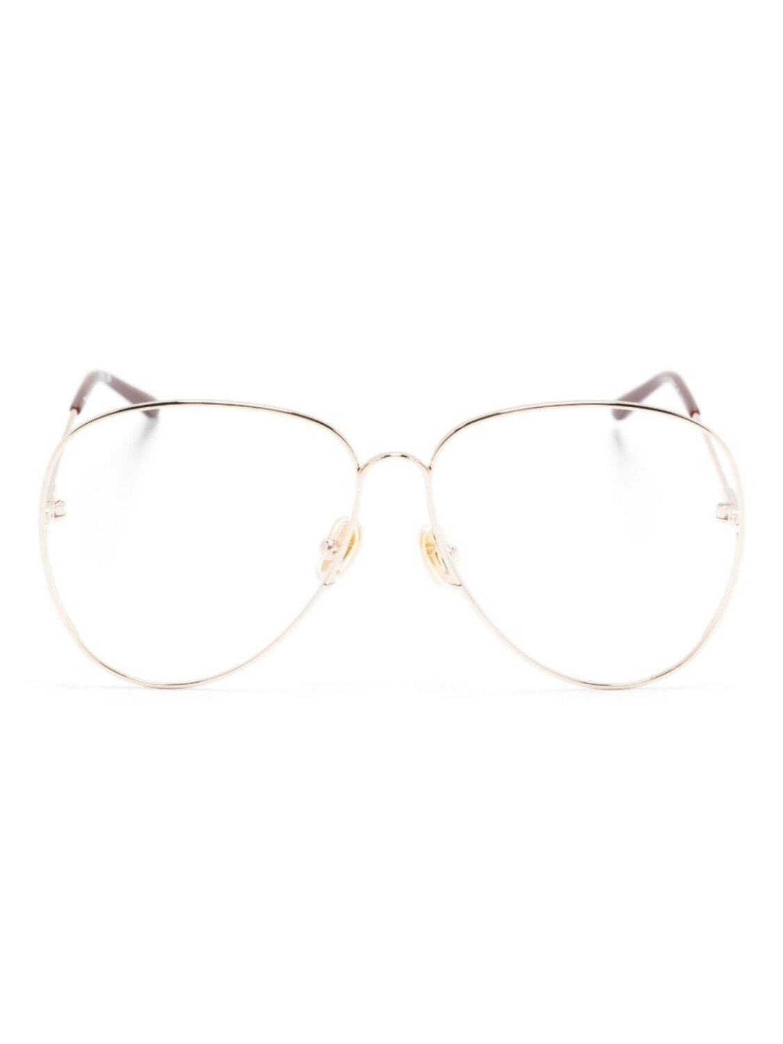 

Chloé Kids очки-пилоты, золотистый