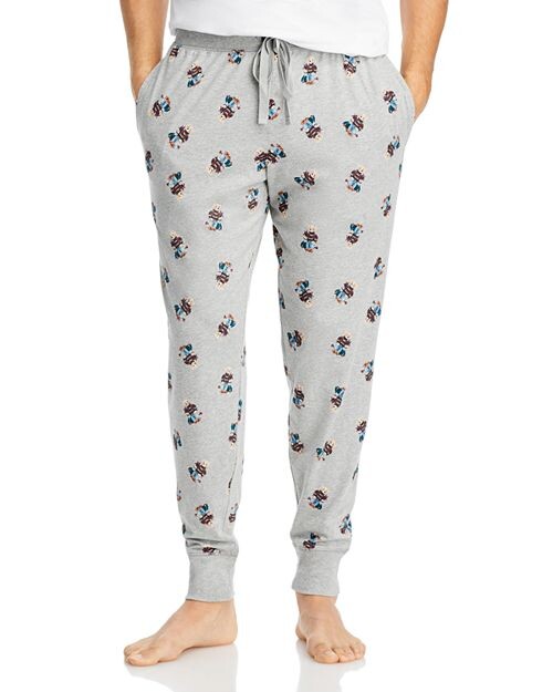 

Пижамные брюки-поло с медвежьим принтом Polo Ralph Lauren, цвет Gray