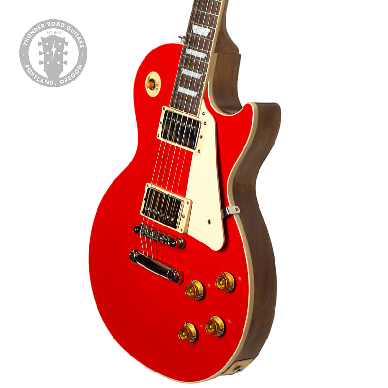

Электрогитара Gibson '50s Les Paul Standard Nitro Plain Top Cardinal Red