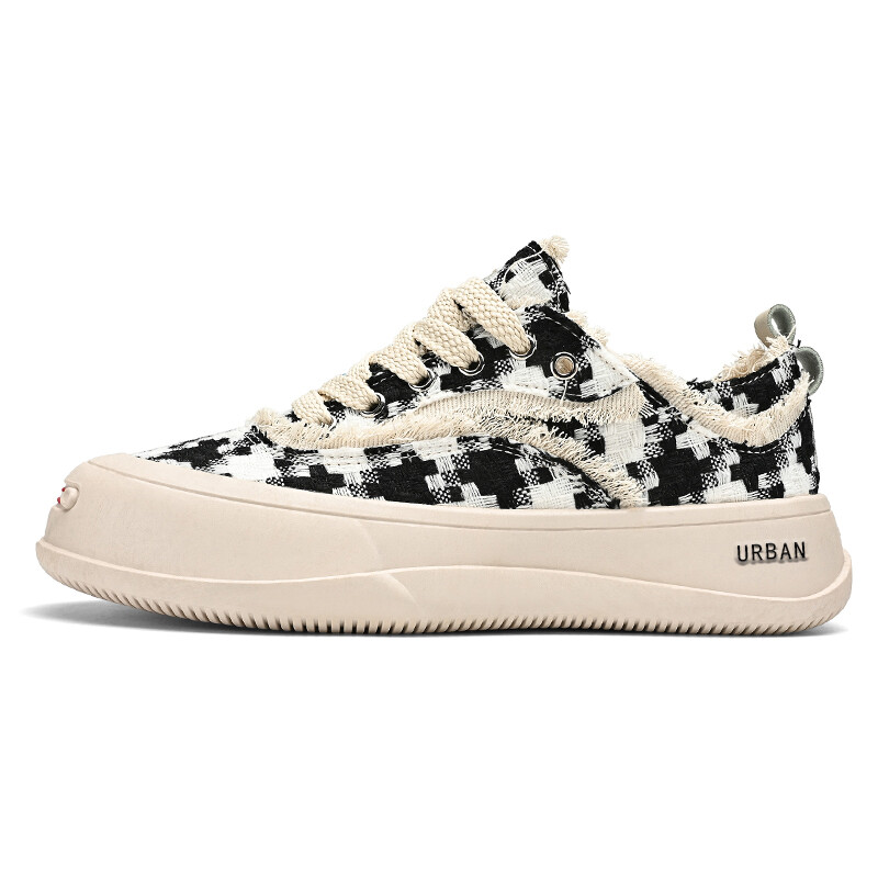 

Кроссовки URBAN AUTHENTIC Skateboarding Shoes Men Low-top, черный
