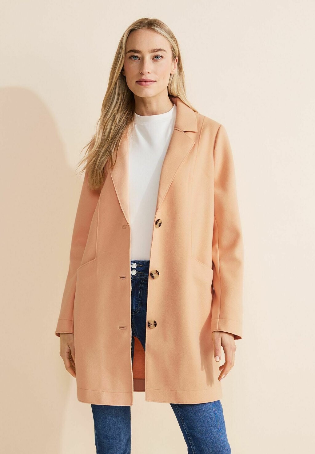 

Полупальто COSY ÜBERGANGS Street One, цвет orange
