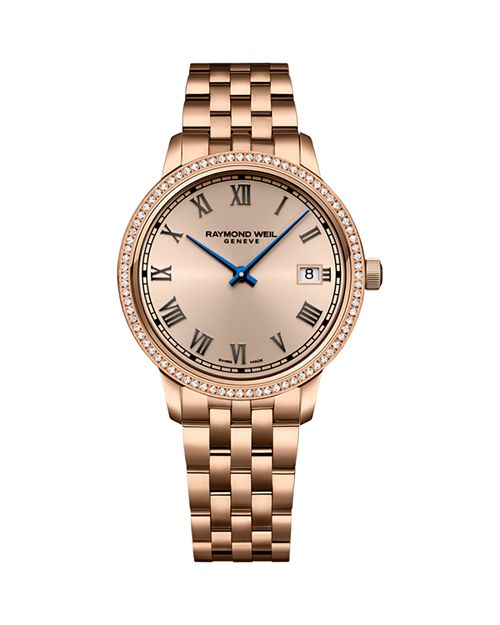 Часы Токката, 34 мм Raymond Weil, цвет Pink часы raymond weil 42 5 мм