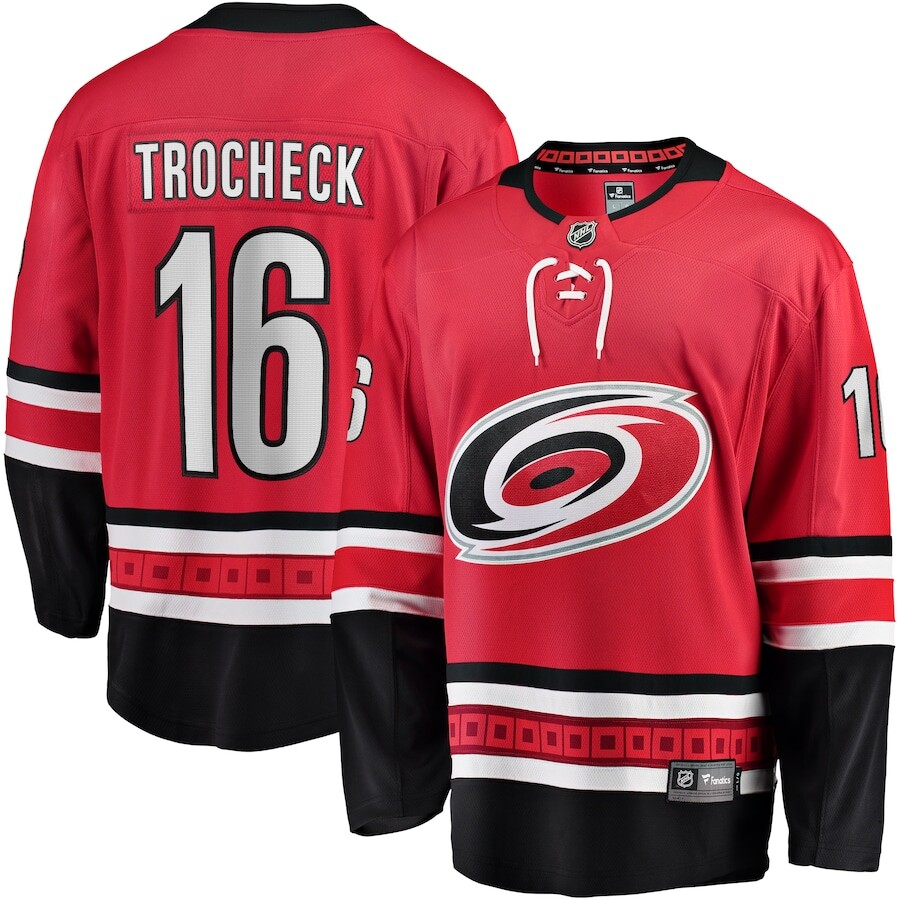 

Джерси Fanatics Branded Carolina Hurricanes, красный