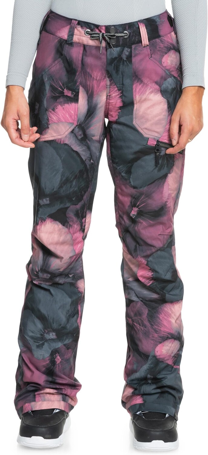 

Брюки Nadia Printed Snow Pants Roxy, цвет True Black Pansy Pansy
