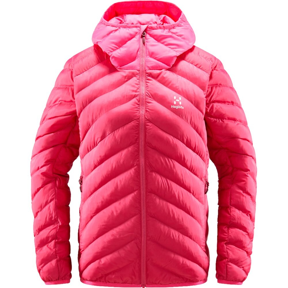 

Куртка Haglöfs Särna Mimic Hooded, розовый