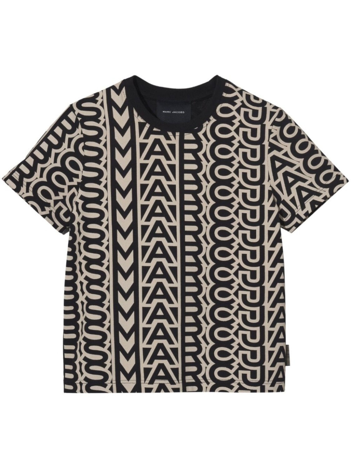 

Marc Jacobs футболка Monogram Baby, черный