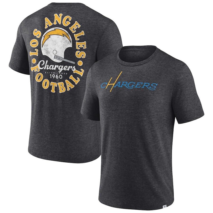 

Футболка с коротким рукавом Fanatics Branded Los Angeles Chargers, угольный