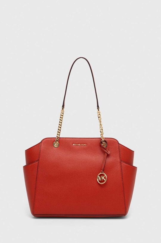 

Кожаная сумка MICHAEL Michael Kors, красный