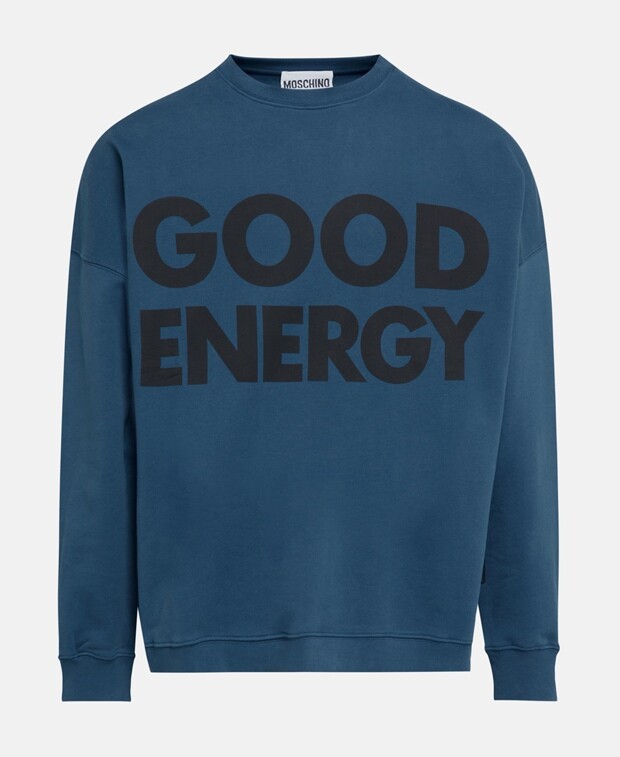 

Толстовка Moschino, цвет Slate Blue