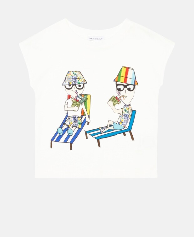 

Футболка Dolce & Gabbana, белый
