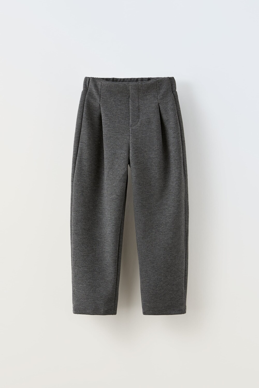 

Брюки со складками Zara, серый