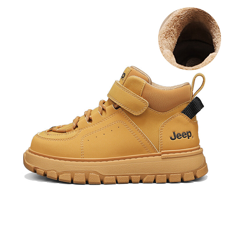 

Кроссовки Jeep Kids Lifestyle Shoes Kids High-top Black, желтый