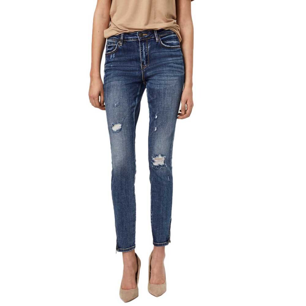 

Джинсы Vero Moda Tilde Midrise Slim Ankle Zip Dstr, синий