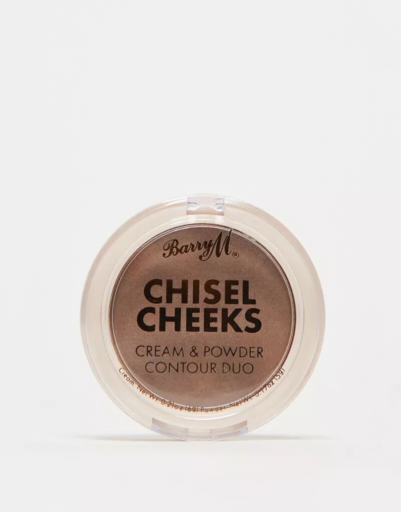 Barry M – Chisel Cheeks Cream & Powder Contour Duo – Кремовый контурер и хайлайтер в оттенке Medium barry