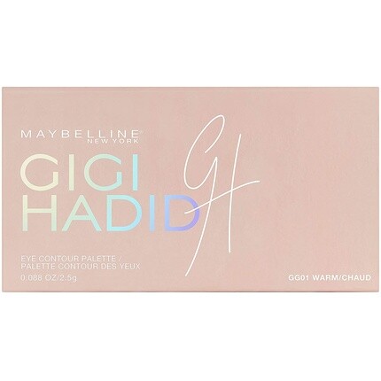 

Палетка для контура глаз Gigi Hadid Gg01 Warm 3G, Maybelline New York