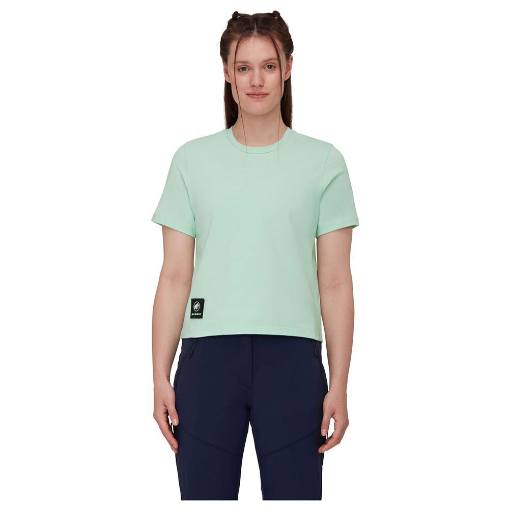 

Футболка Mammut Massone Cropped Patch, зеленый