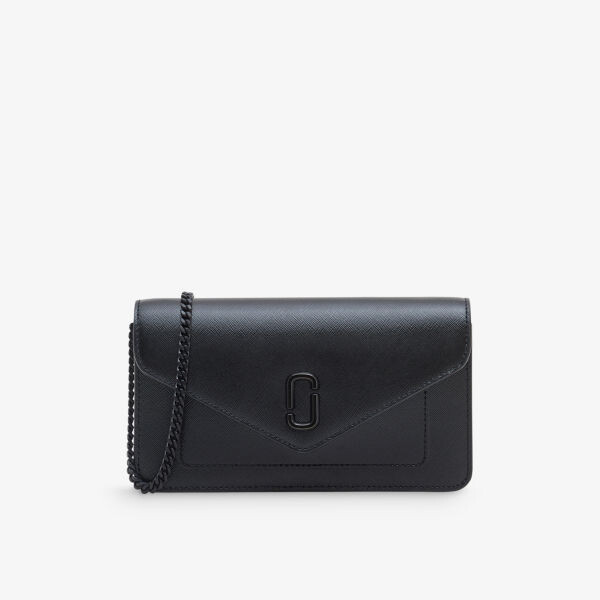 

Кожаный кошелек на цепочке The Longshot Marc Jacobs, черный