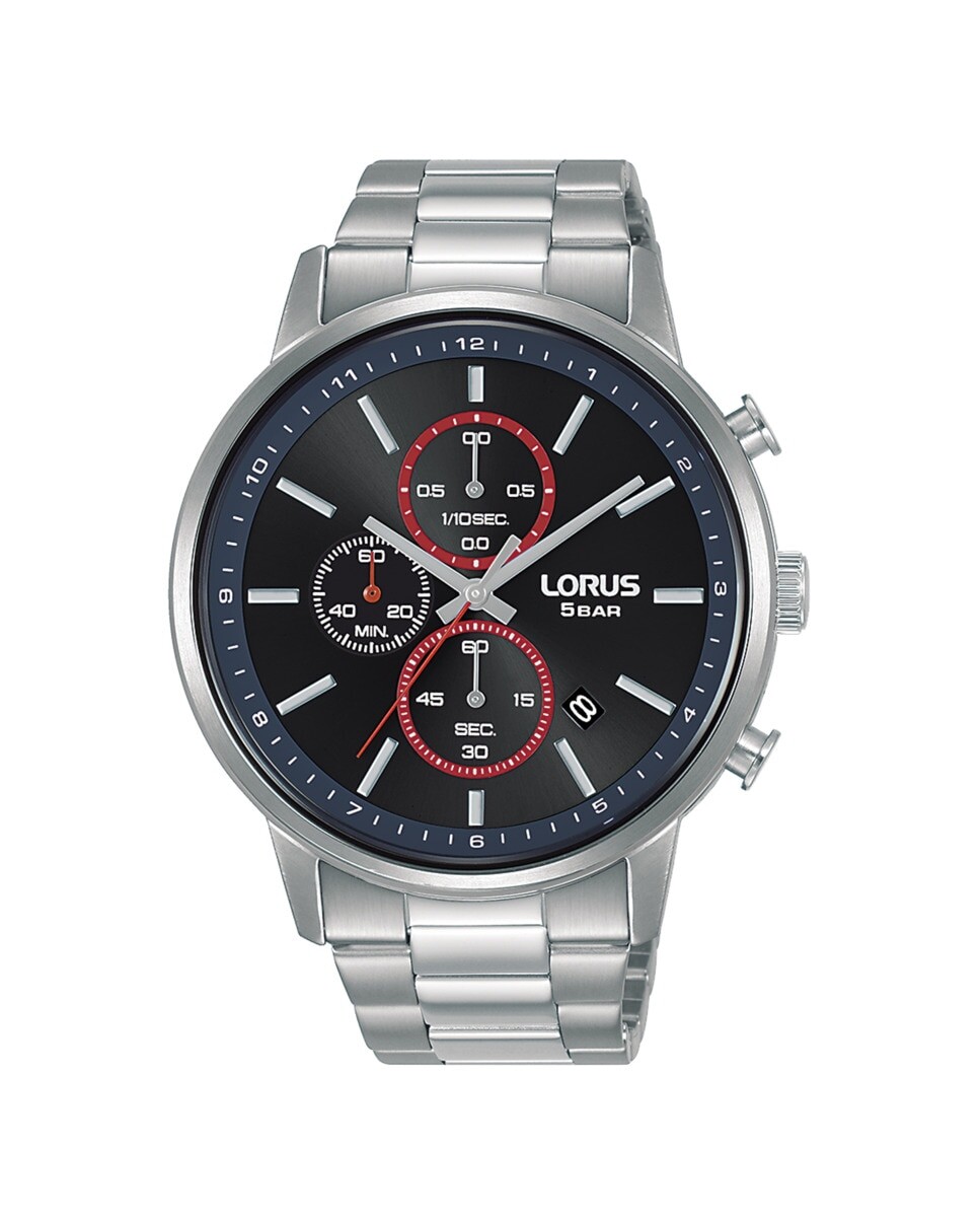 

Мужские часы Sport man RM397GX9 со стальным и серебряным ремешком Lorus, серебро