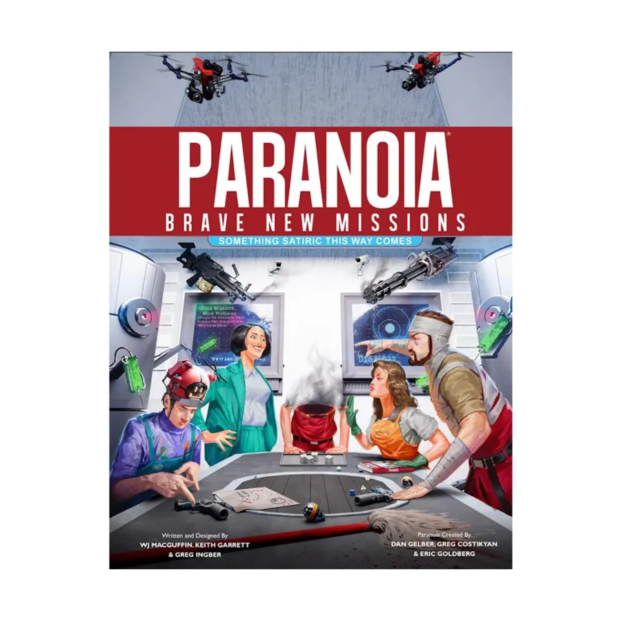 

Brave New Missions, Paranoia - Red Clearance Edition, твердый переплет