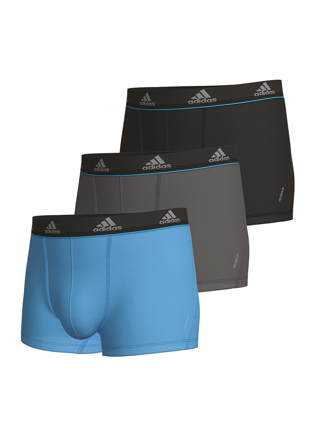 

Трусы Adidas Sportswear Retro Short/Pant Active Micro Mesh, цвет Hellblau/Schwarz/Dunkelgrau