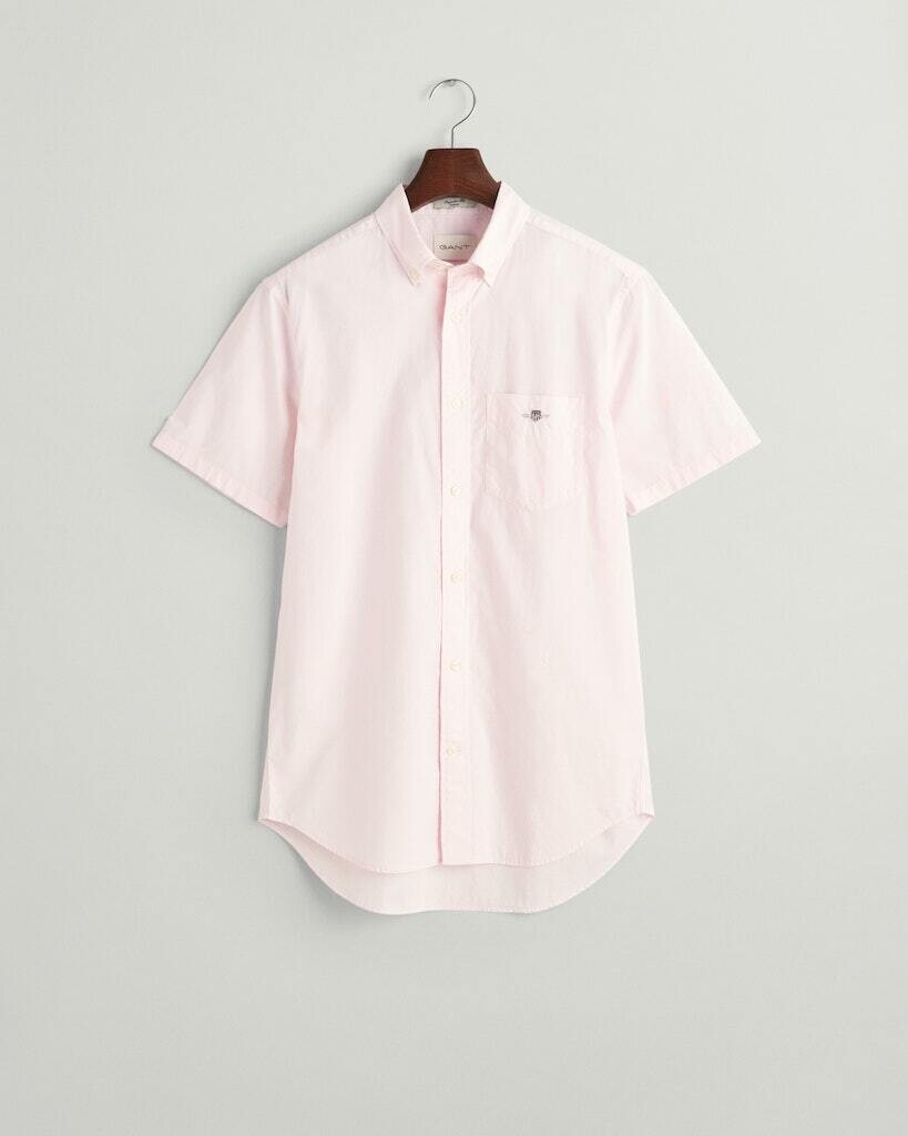 

Рубашка Gant Halbarm, цвет light pink