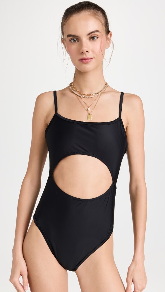 

Купальник Madewell Madewell Second Wave Cutout One-Piece