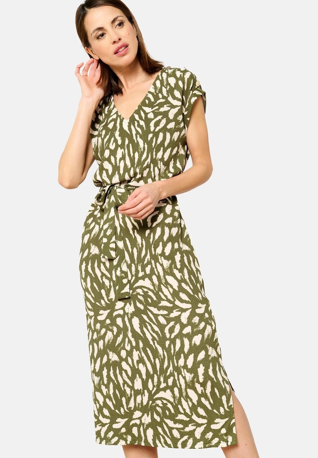 

Повседневное платье WITH PRINT LolaLiza, цвет khaki med