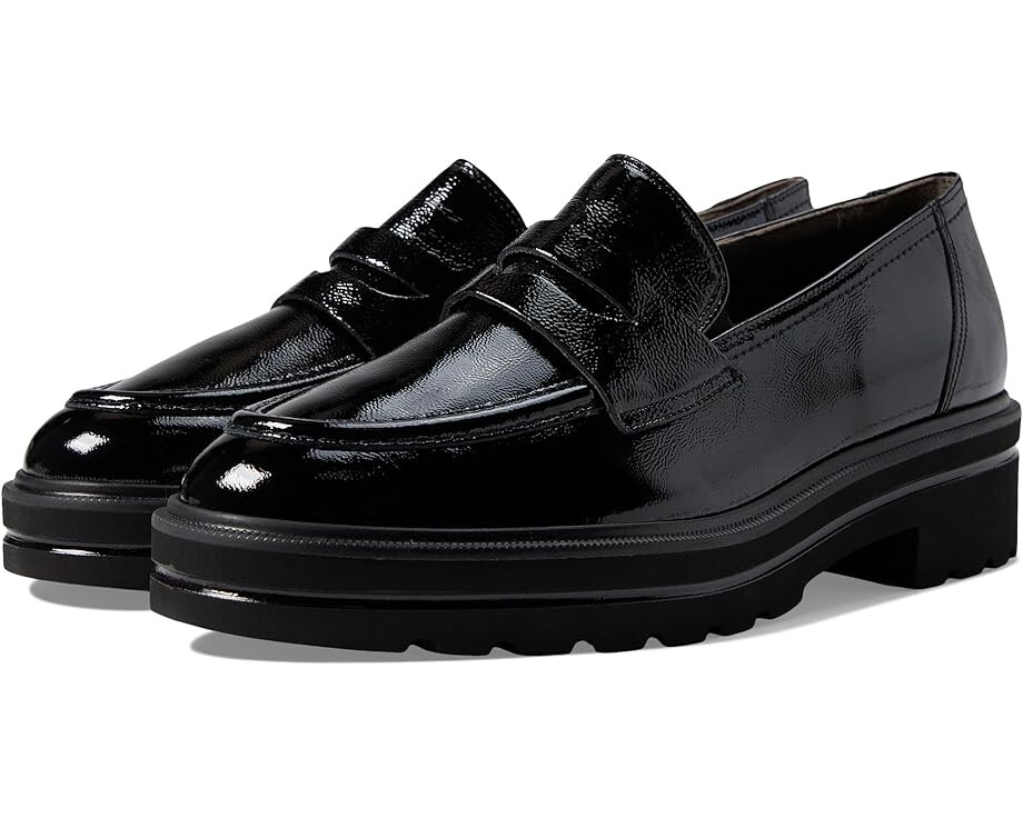 

Лоферы Paul Green Samone, цвет Black Crinkle