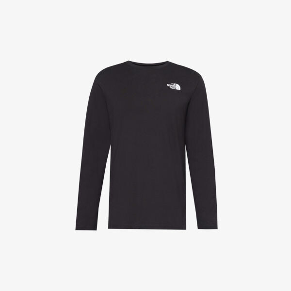 

Футболка Redbox из хлопкового джерси с логотипом The North Face, черный