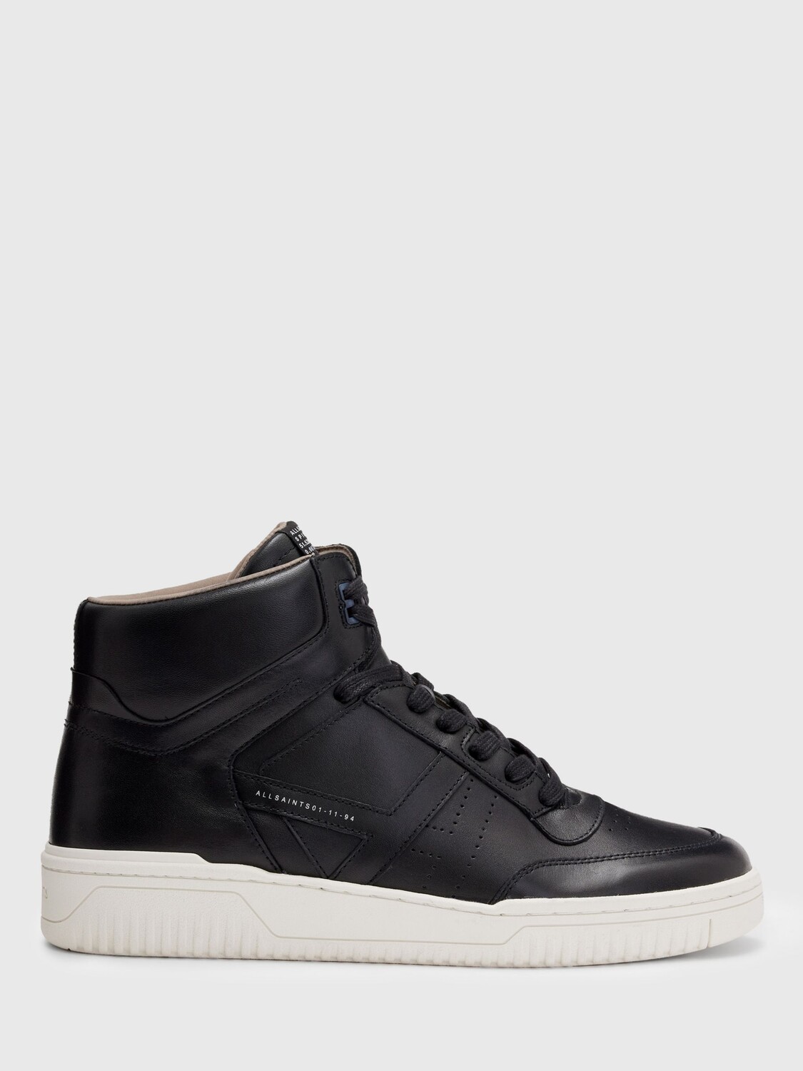

Высокие кожаные кроссовки AllSaints Pro, черные