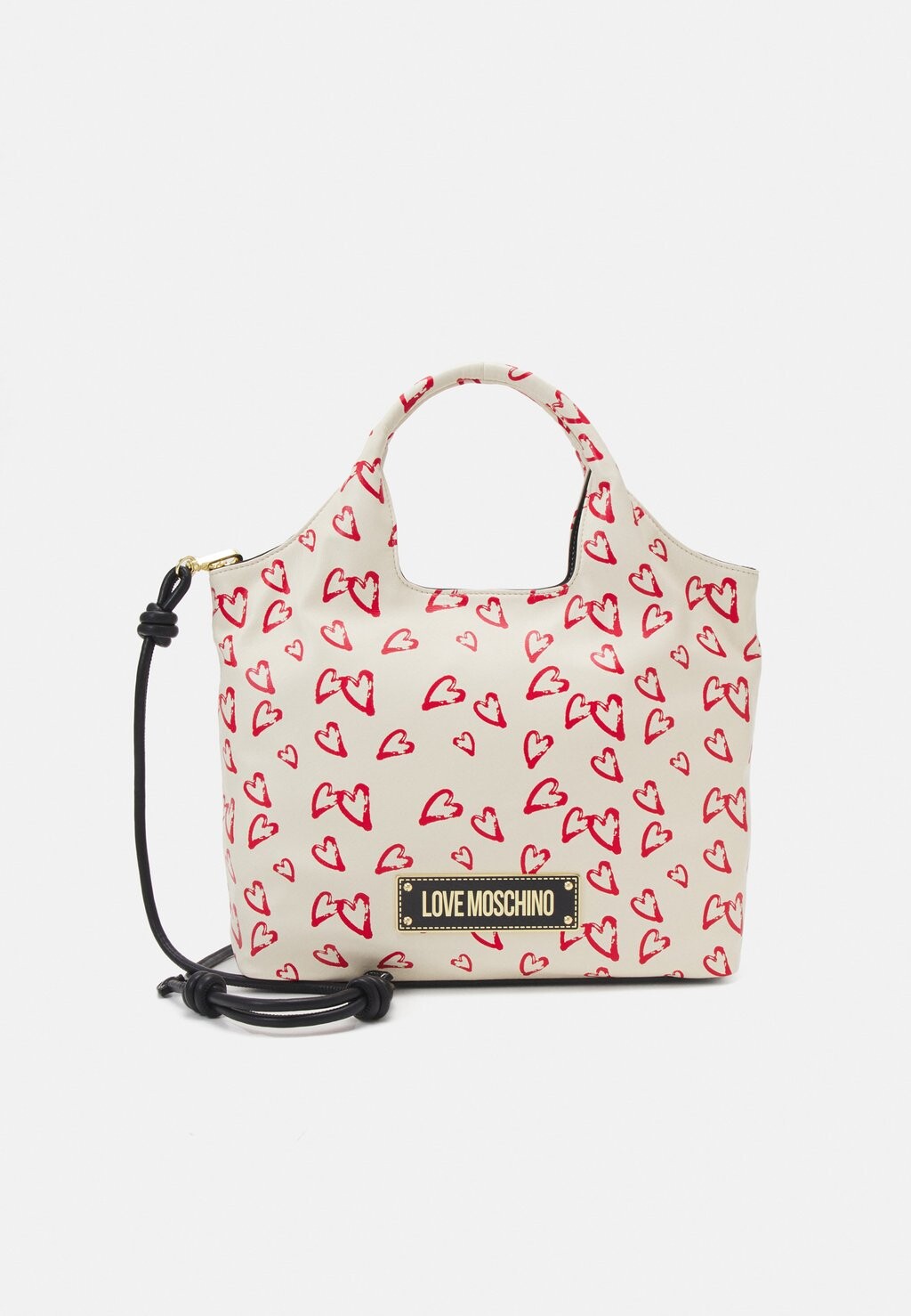

Сумка SUPERPRINT Love Moschino, цвет offwhite