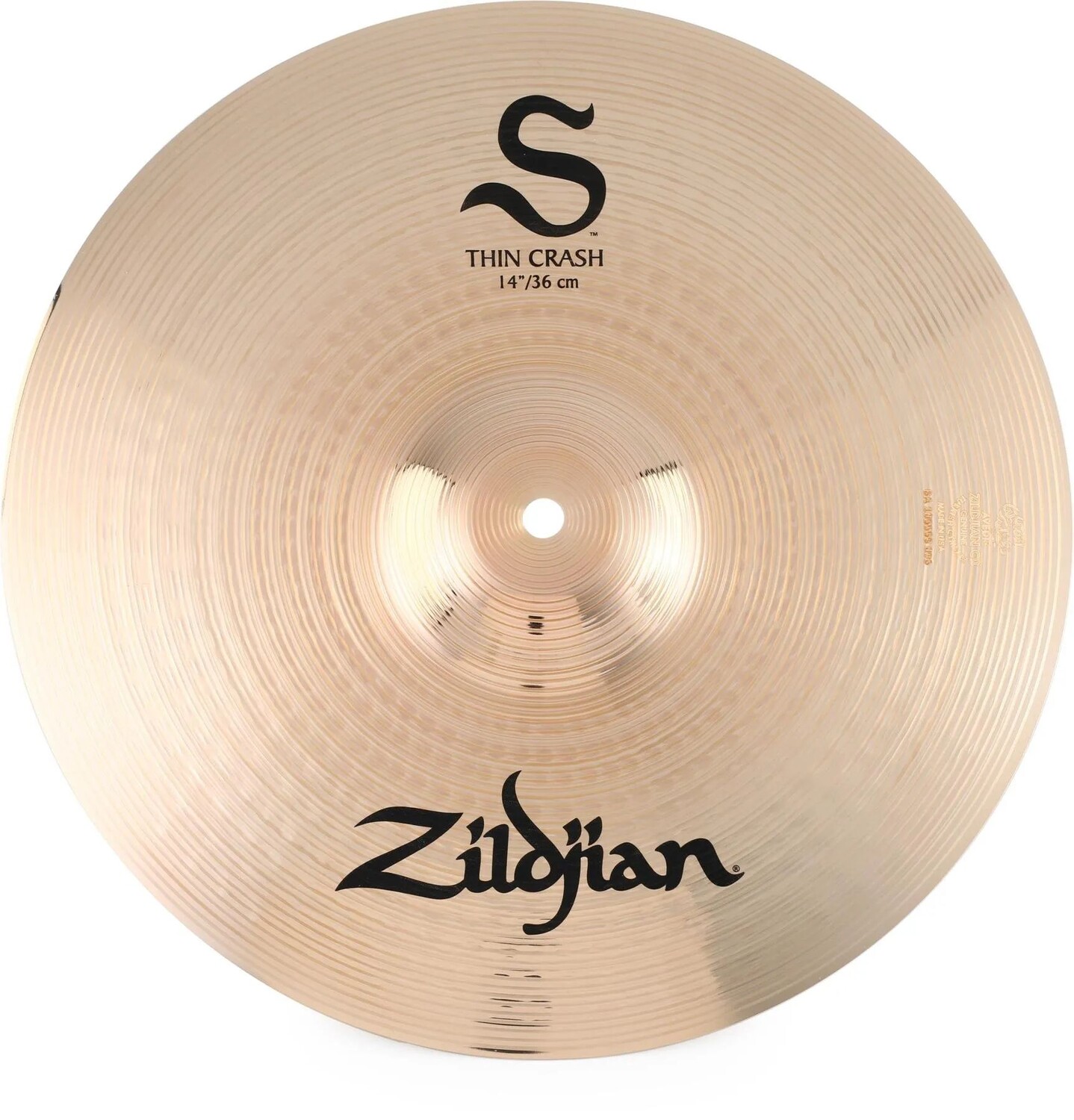 

Тонкая крэш-тарелка Zildjian 14 дюймов серии S