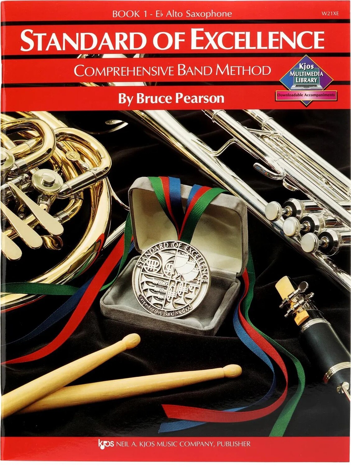 

Книга 1 комплексного метода оркестра Kjos Standard of Excellence - Саксофон альт