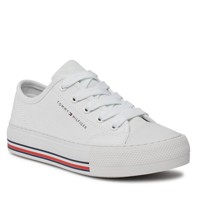 

Кроссовки Tommy Hilfiger LowCut Lace-Up, белый