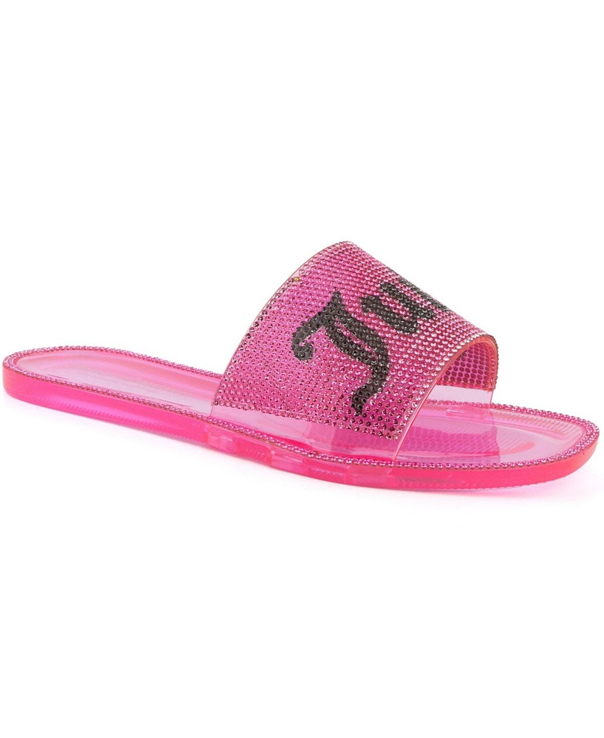 

Женские шлепанцы для бассейна Hylton Lucite Juicy Couture