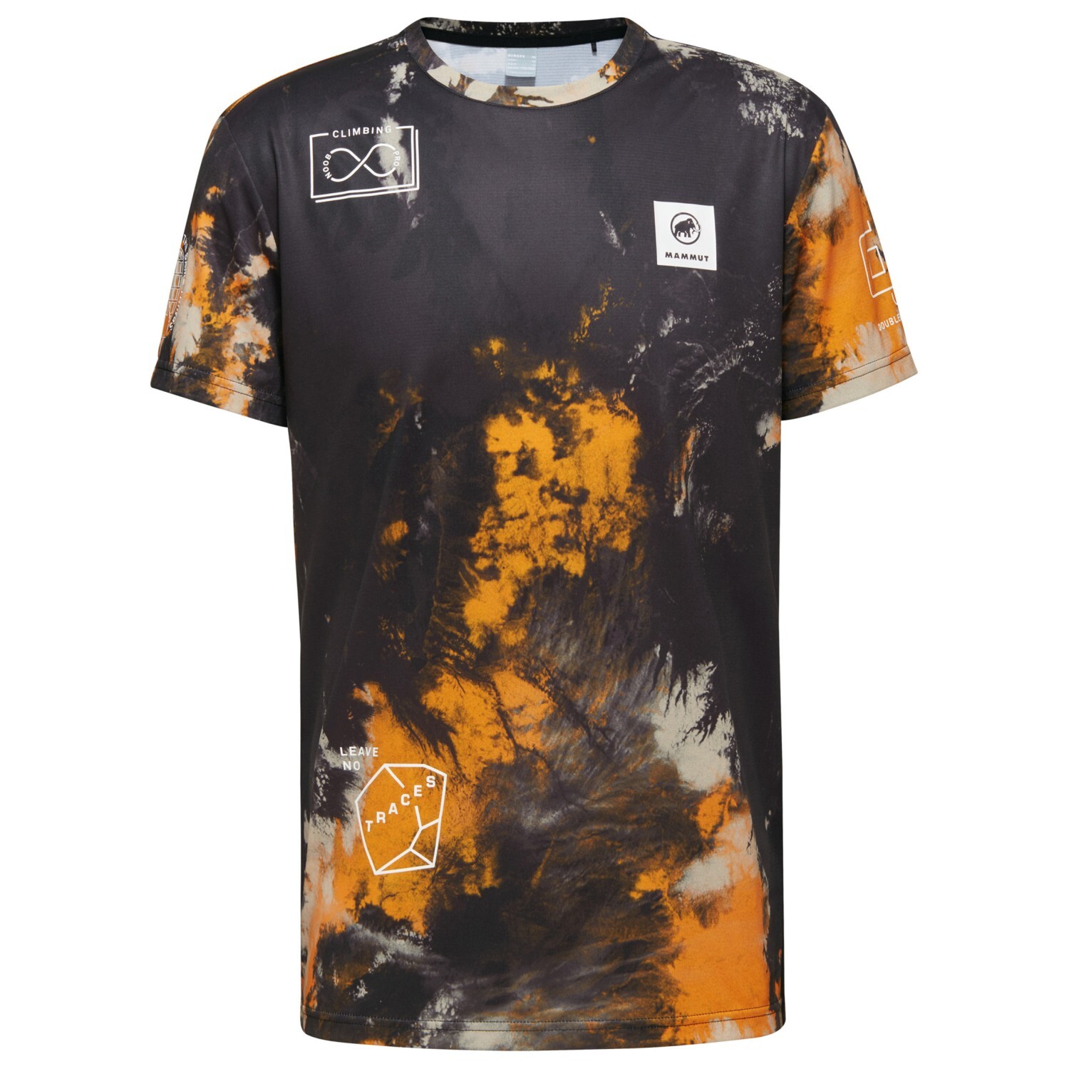 

Функциональная рубашка Mammut Massone Sport T Shirt Sender, цвет Black/Tangerine