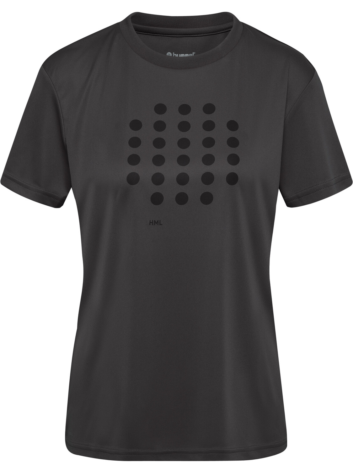 

Футболка Hummel Trikot S/S Hmlactive Court Pl Jersey S/S Woman, цвет OBSIDIAN