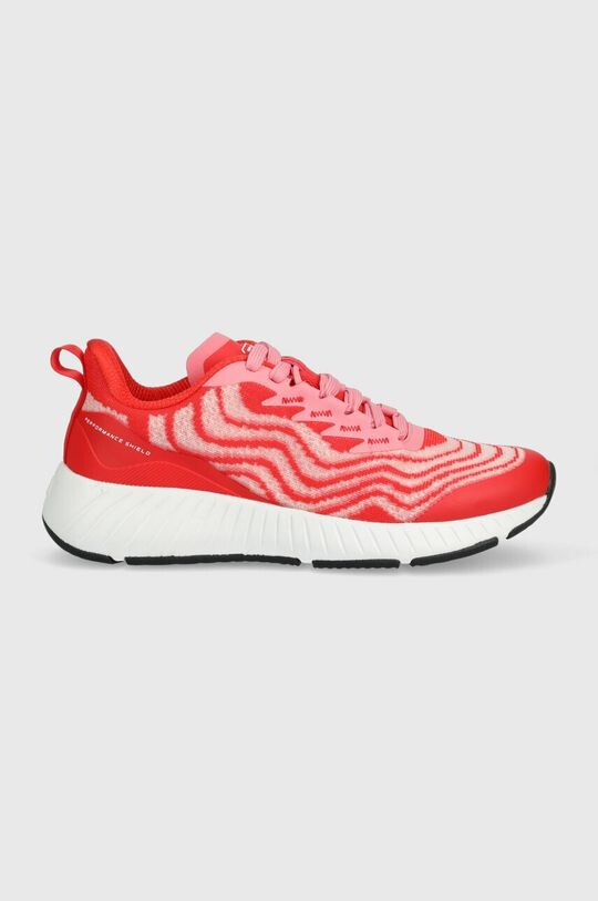 

Нованиновые кроссовки Fila, красный