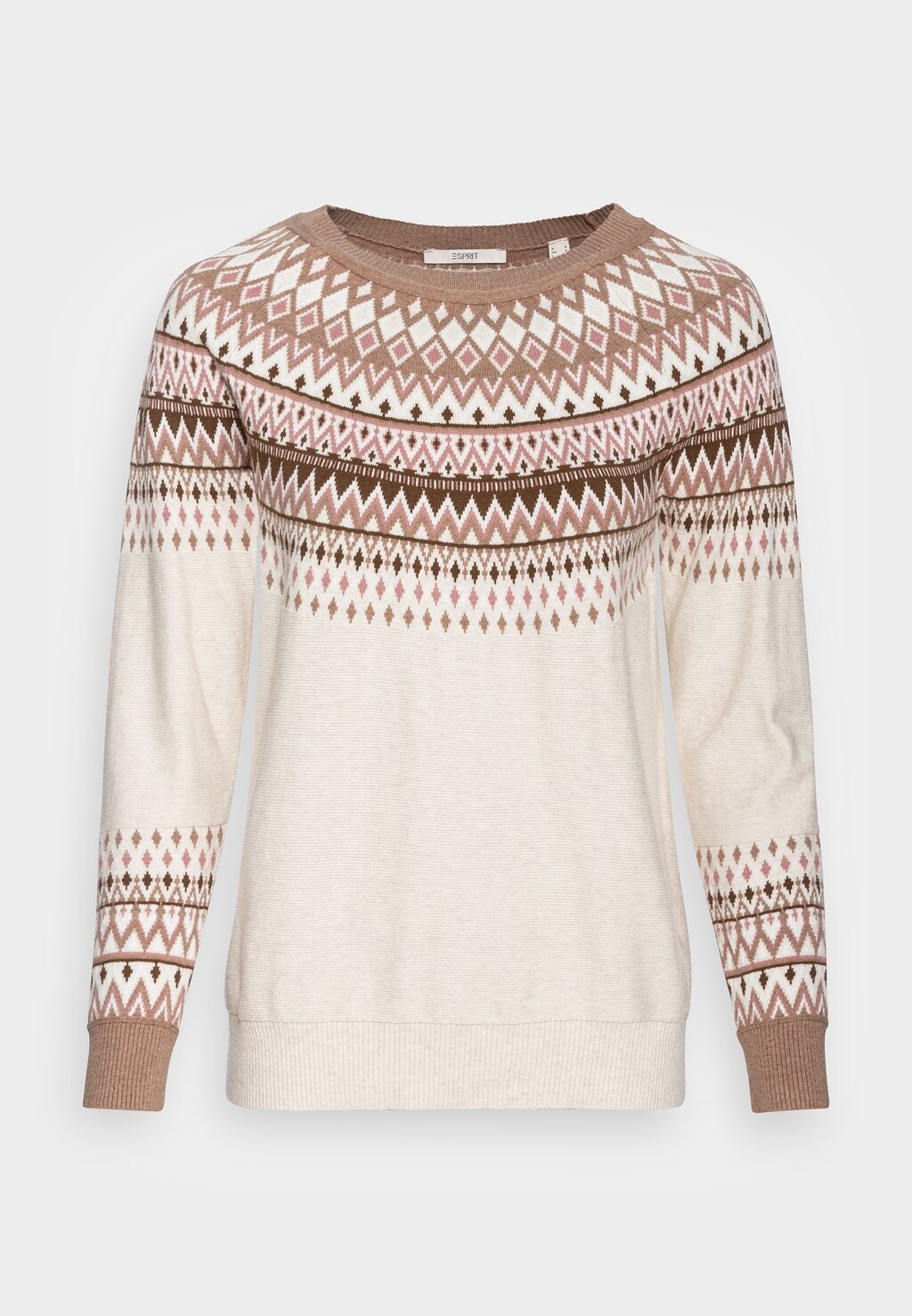 

Джемпер Esprit F Sus Jacquard, песочный
