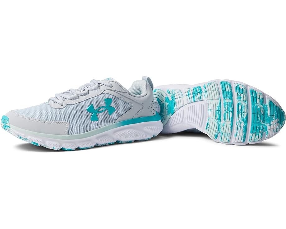 

Кроссовки Under Armour Charged Assert 9, цвет Halo Gray/Sea Mist/Neptune