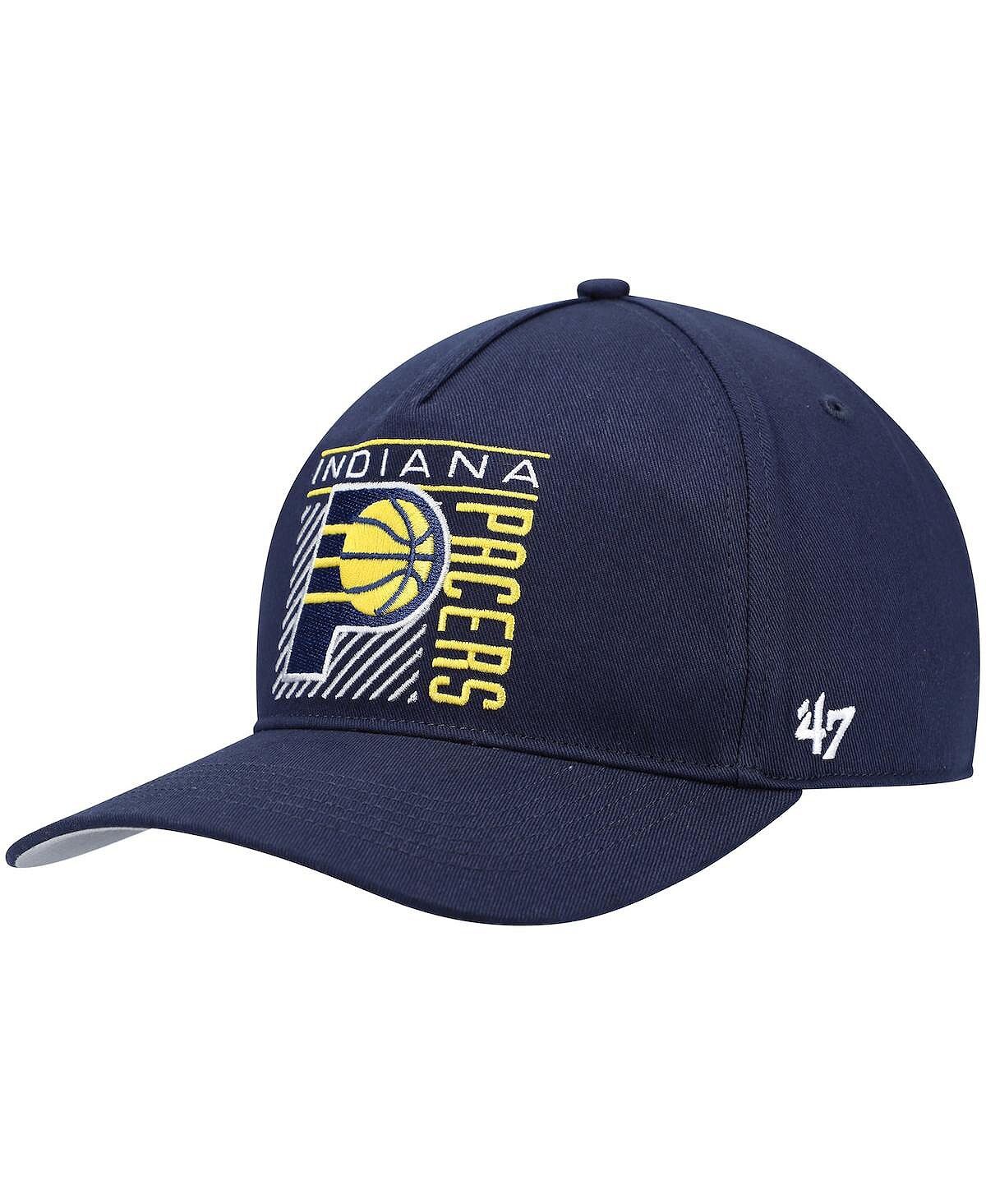 

Мужская темно-синяя кепка Indiana Pacers Reflex Hitch '47 Snapback '47 Brand