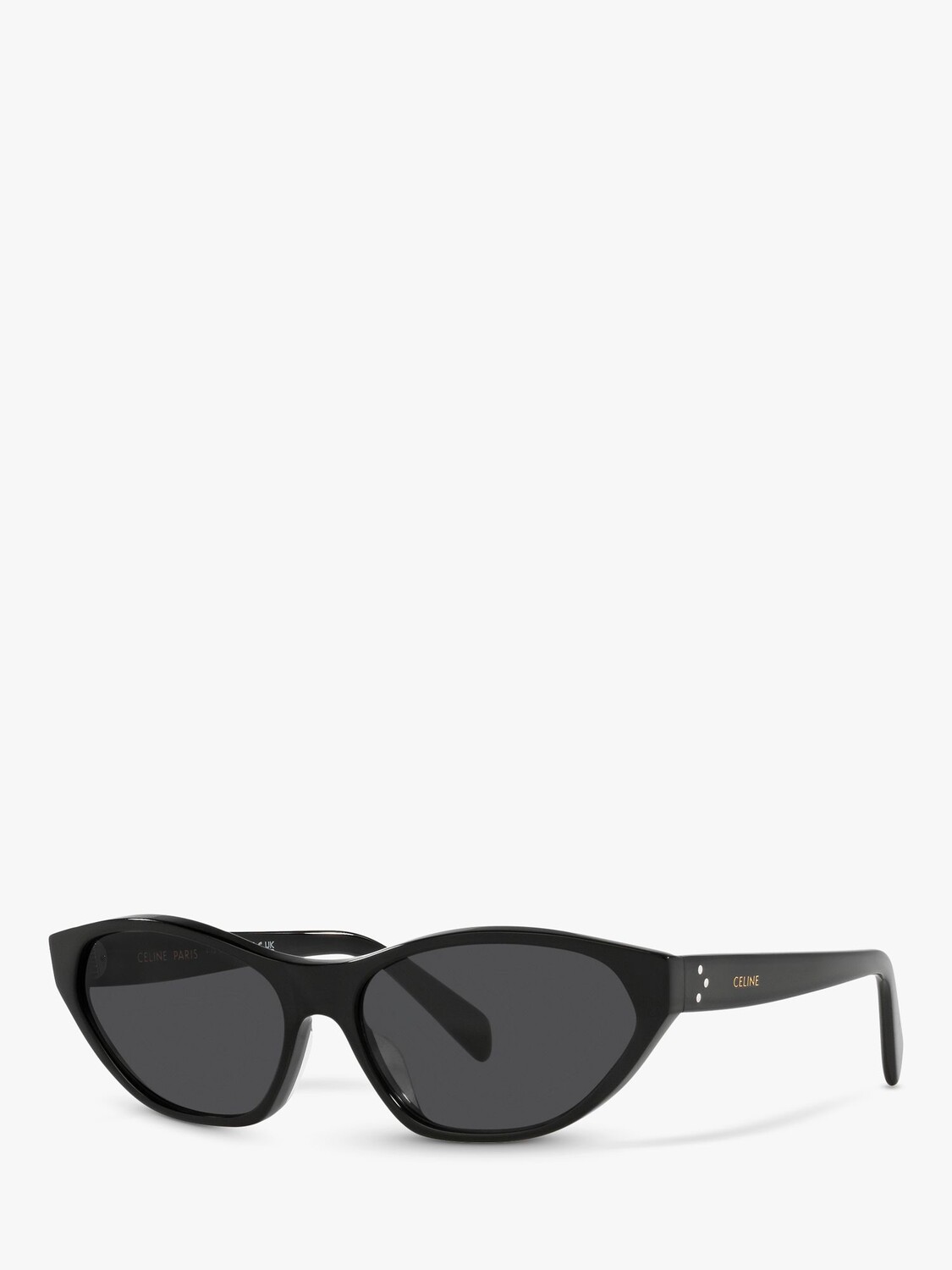 

Celine CL3711330L157 Женские солнцезащитные очки кошачий глаз, черные блестящие