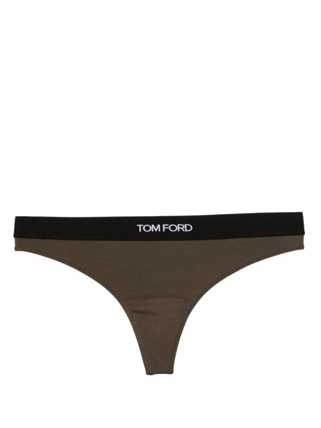 

TOM FORD трусы-стринги с логотипом, зеленый