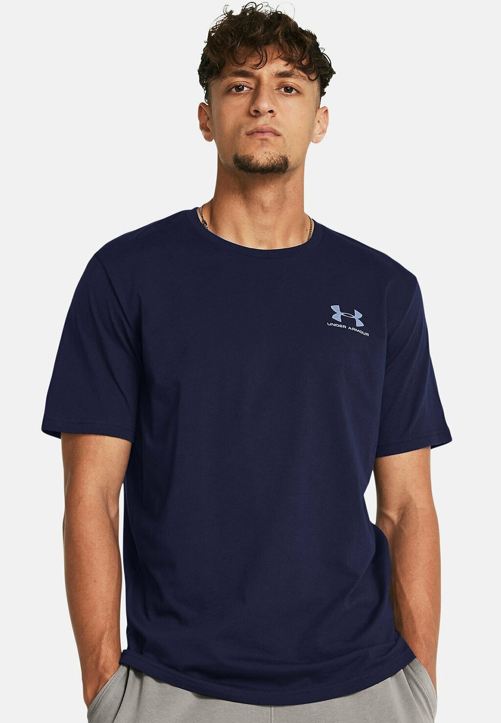 

Спортивная футболка SPORTSTYLE LC SS Under Armour, цвет midnight navy