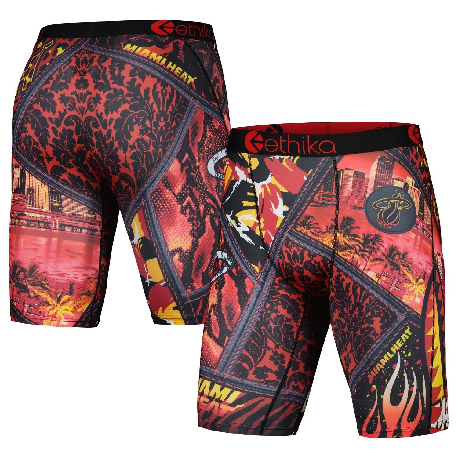 

Мужские трусы-боксеры Ethika Red Miami Heat Familie